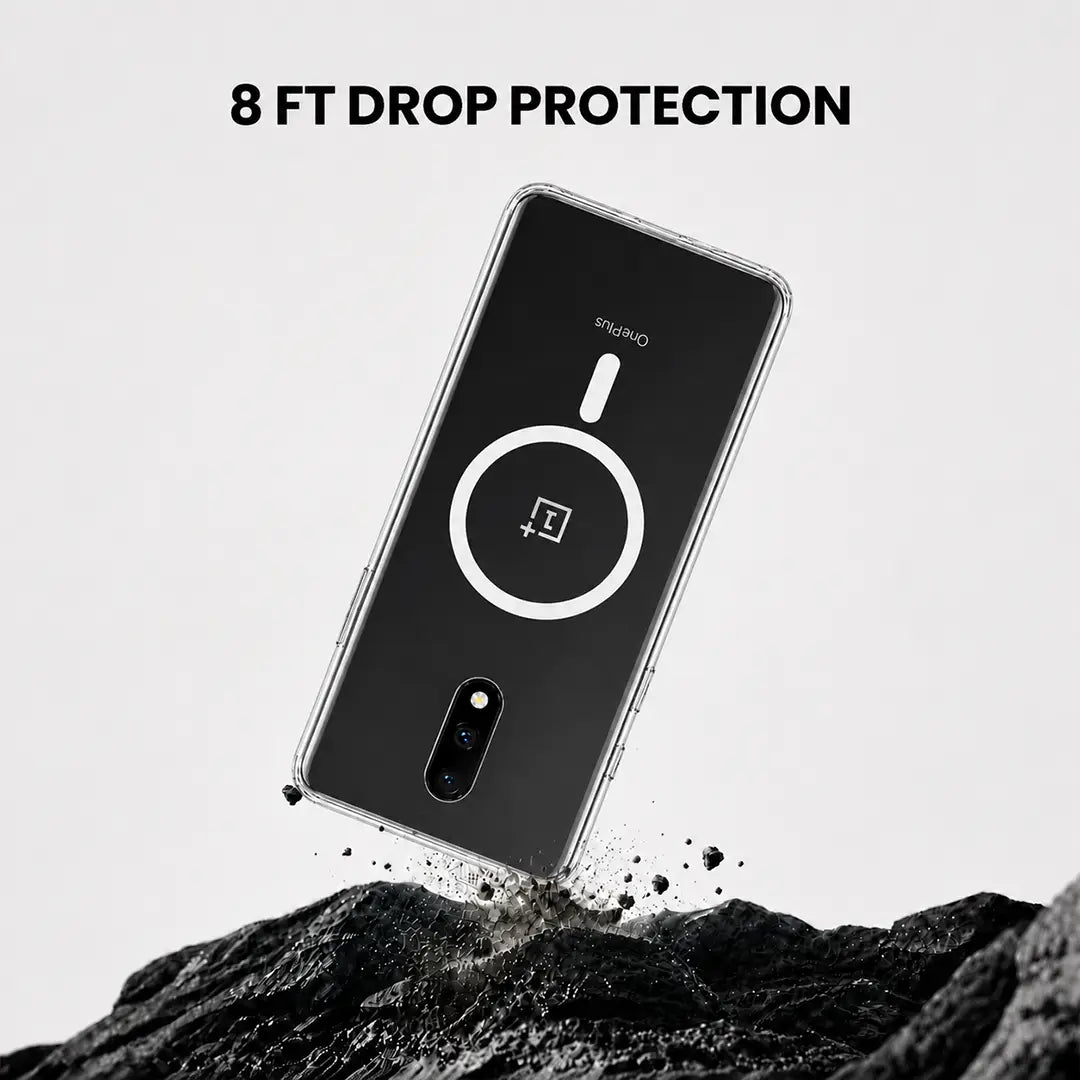 OnePlus 7 - Anti Yellow MagSafe Clear Case