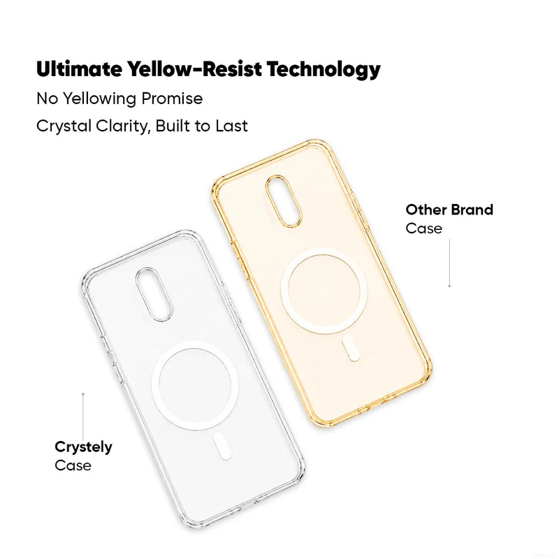 OnePlus 7 - Anti Yellow MagSafe Clear Case