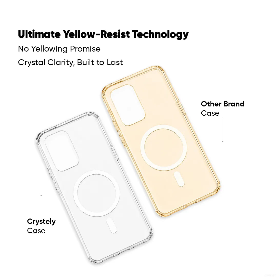 OnePlus 9 - Anti Yellow MagSafe Clear Case