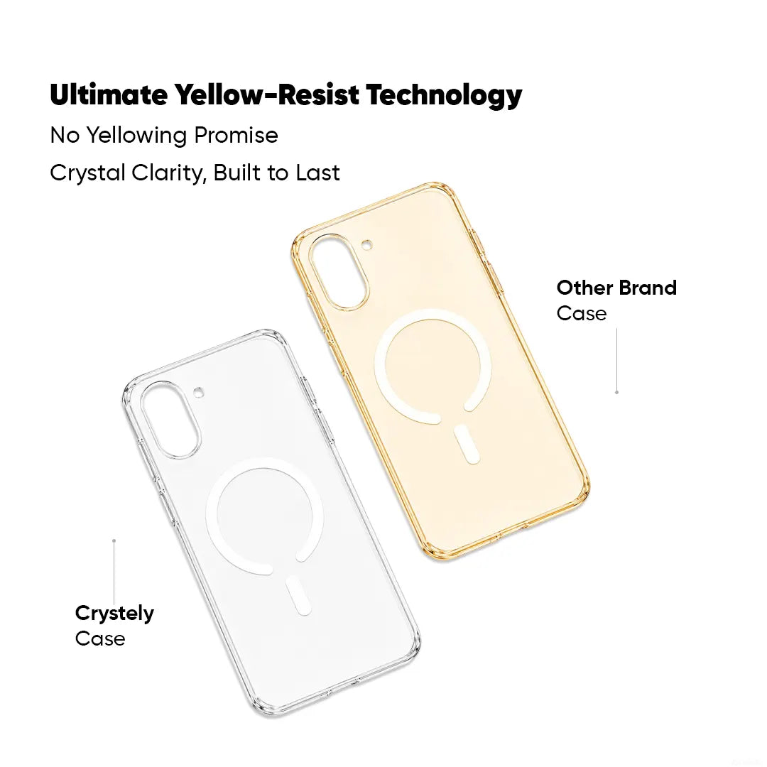 OnePlus Nord CE5 - Anti Yellow MagSafe Clear Case