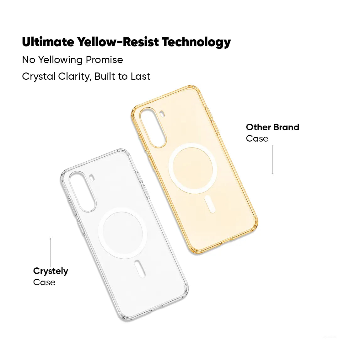 OnePlus Nord CE6 Lite - Anti Yellow MagSafe Clear Case