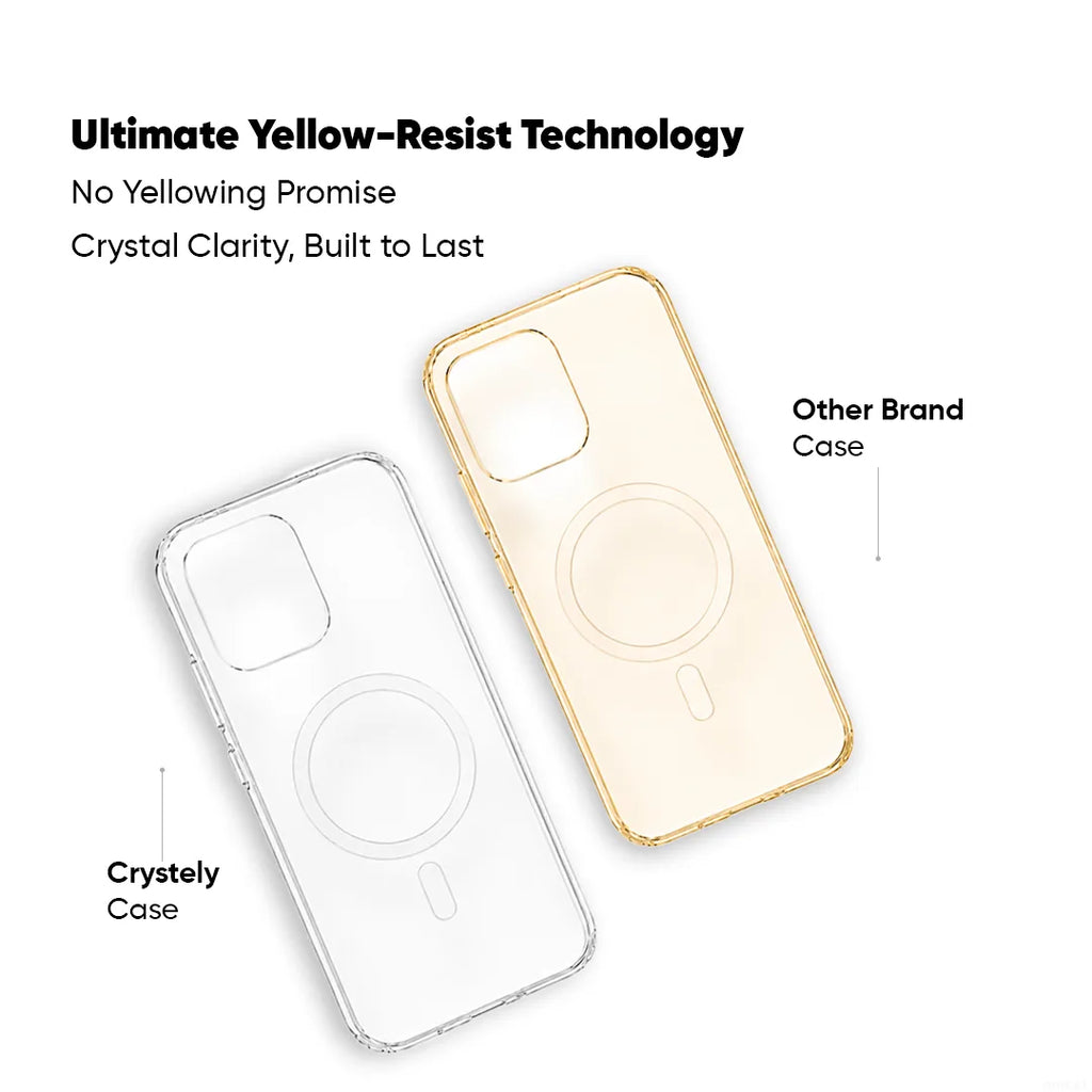 Oppo F33 - Anti Yellow MagSafe Clear Case
