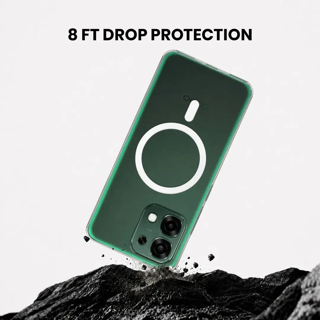 Oppo F33 - Anti Yellow MagSafe Clear Case