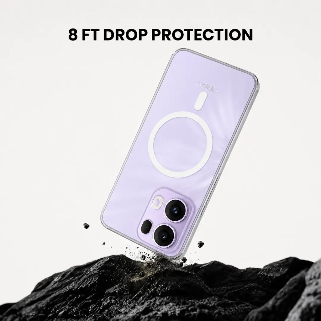 Oppo Reno 13 - Anti Yellow MagSafe Clear Case