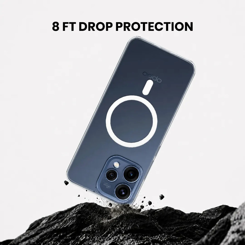 Oppo Reno 15 - Anti Yellow MagSafe Clear Case