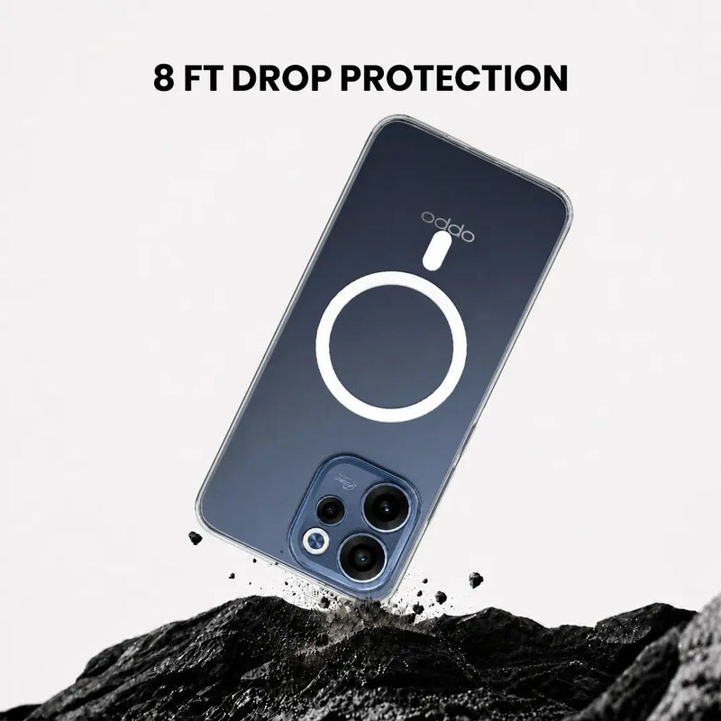 Oppo Reno 15C - Anti Yellow MagSafe Clear Case