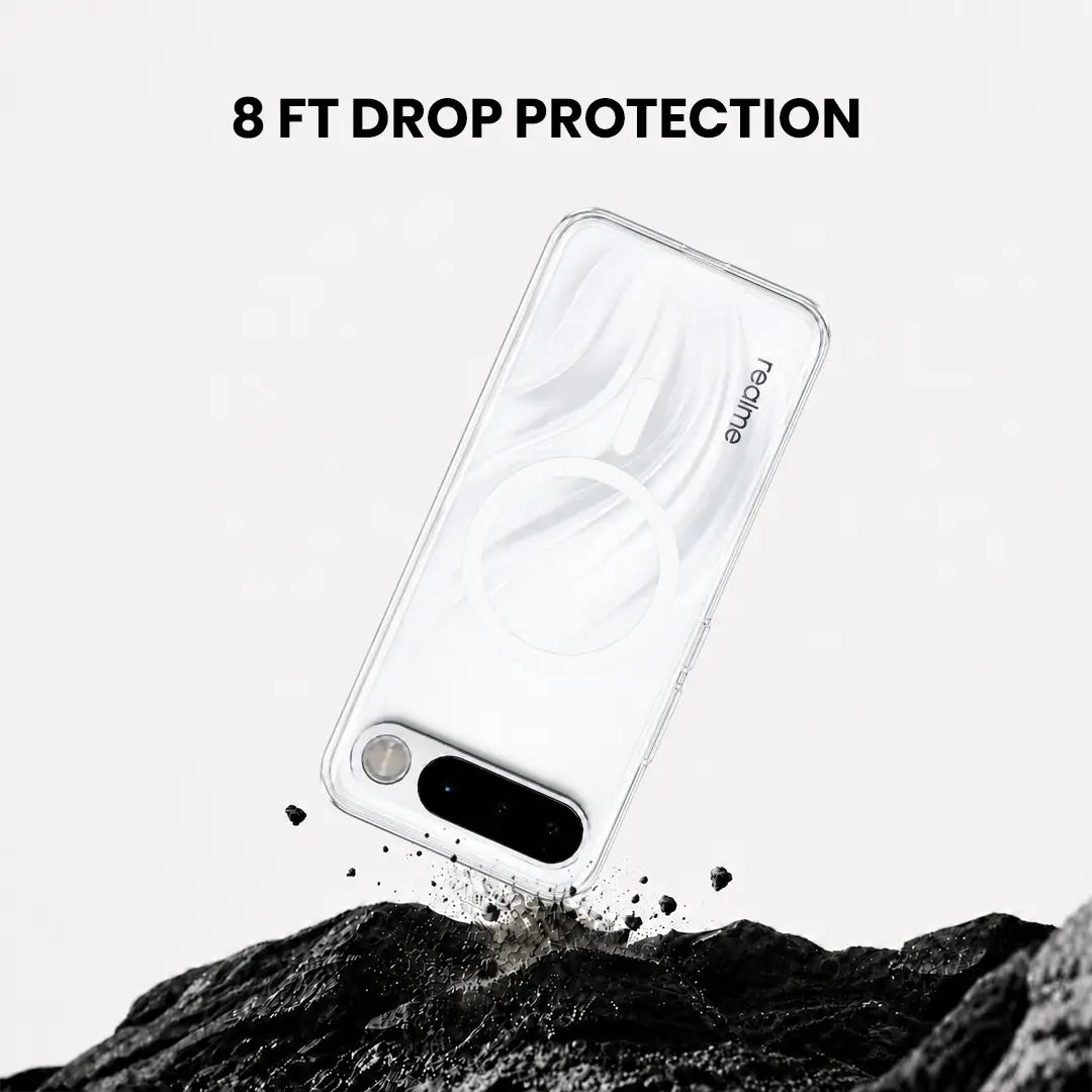 Realme 16 - Anti Yellow MagSafe Clear Case
