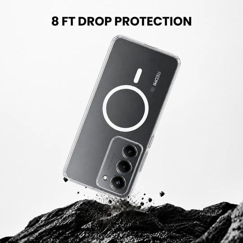 Redmi 15 - Anti Yellow MagSafe Clear Case