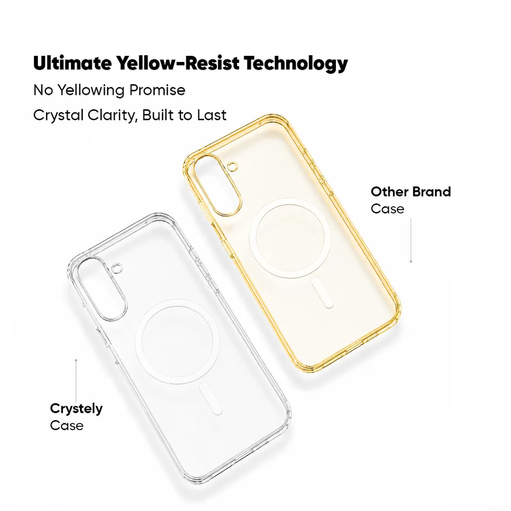 Samsung Galaxy A54 - Anti Yellow MagSafe Clear Case