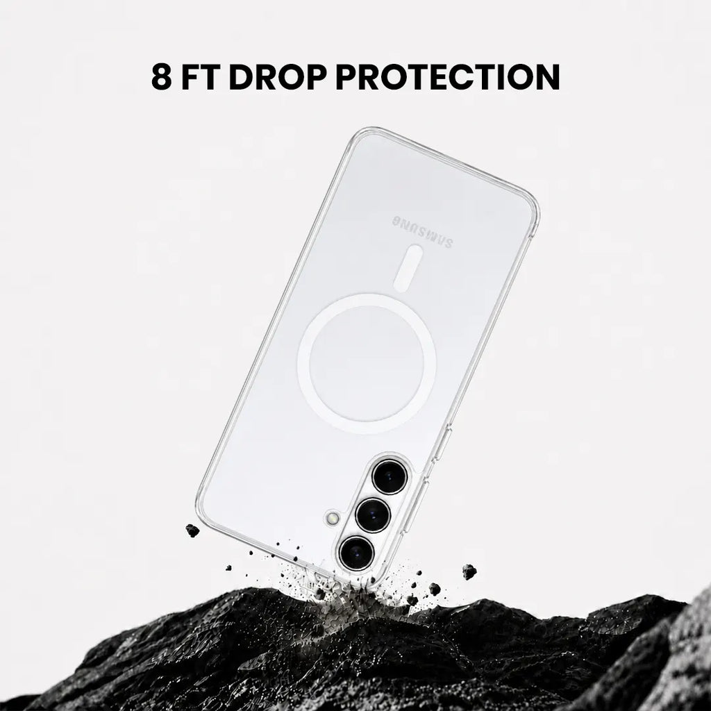 Samsung Galaxy A55 - Anti Yellow MagSafe Clear Case