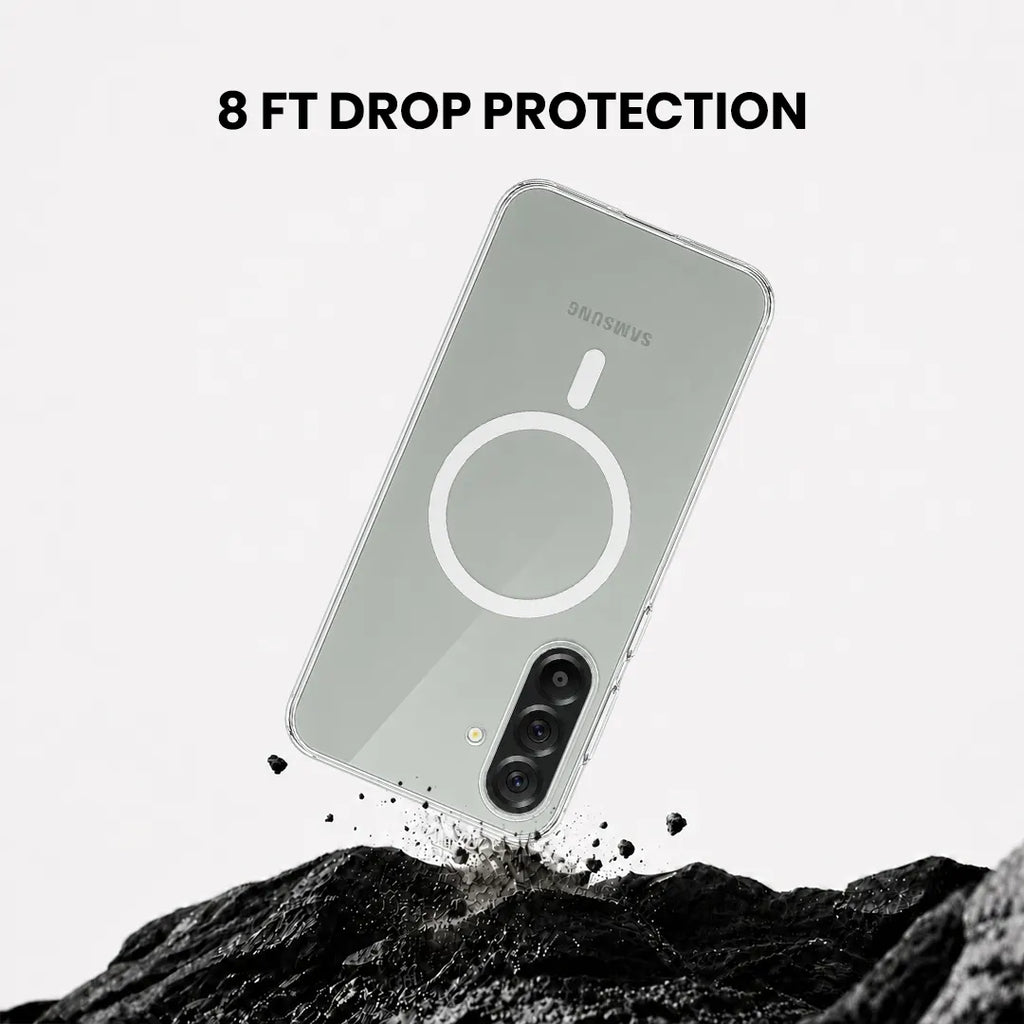 Samsung Galaxy A56 - Anti Yellow MagSafe Clear Case