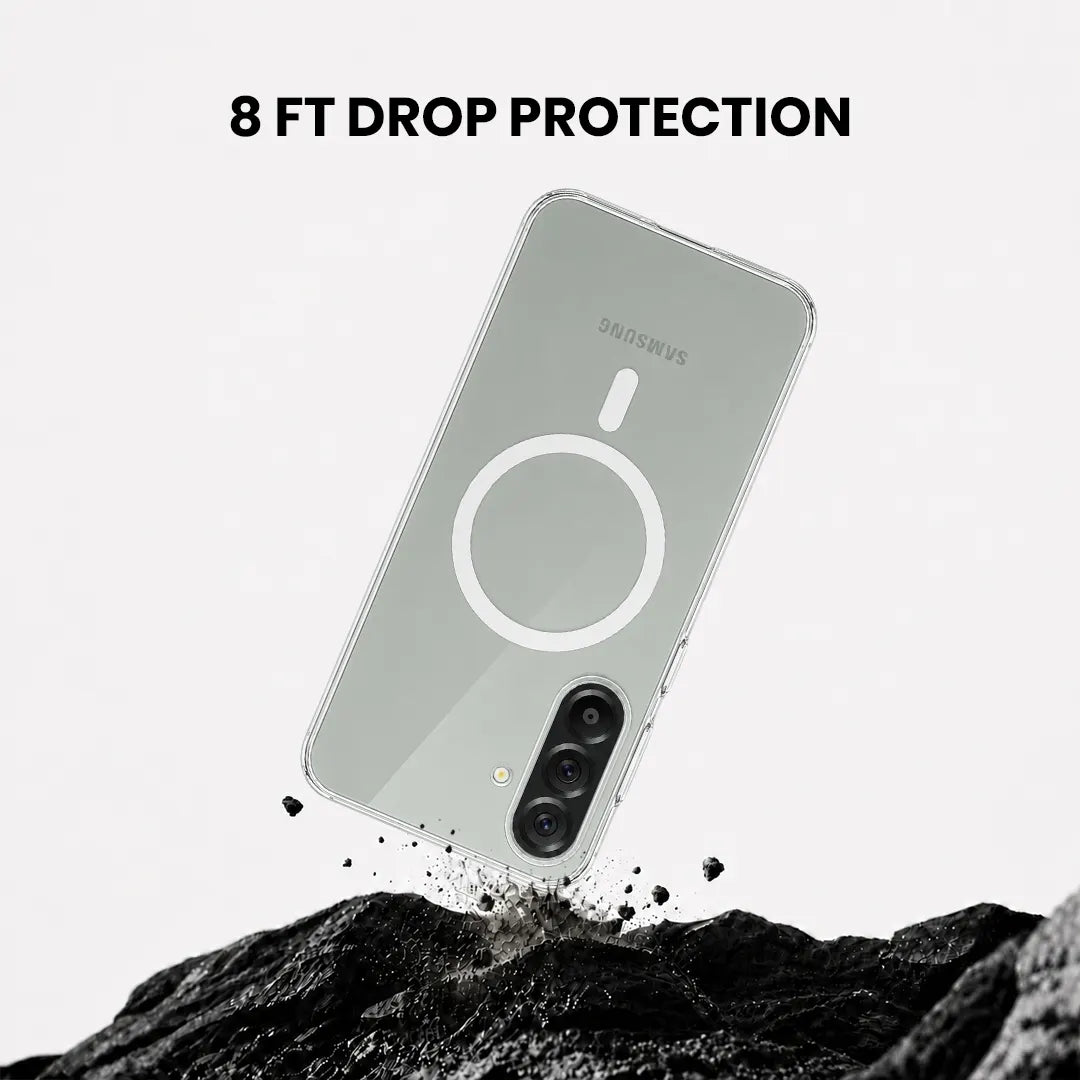 Samsung Galaxy A56 - Anti Yellow MagSafe Clear Case
