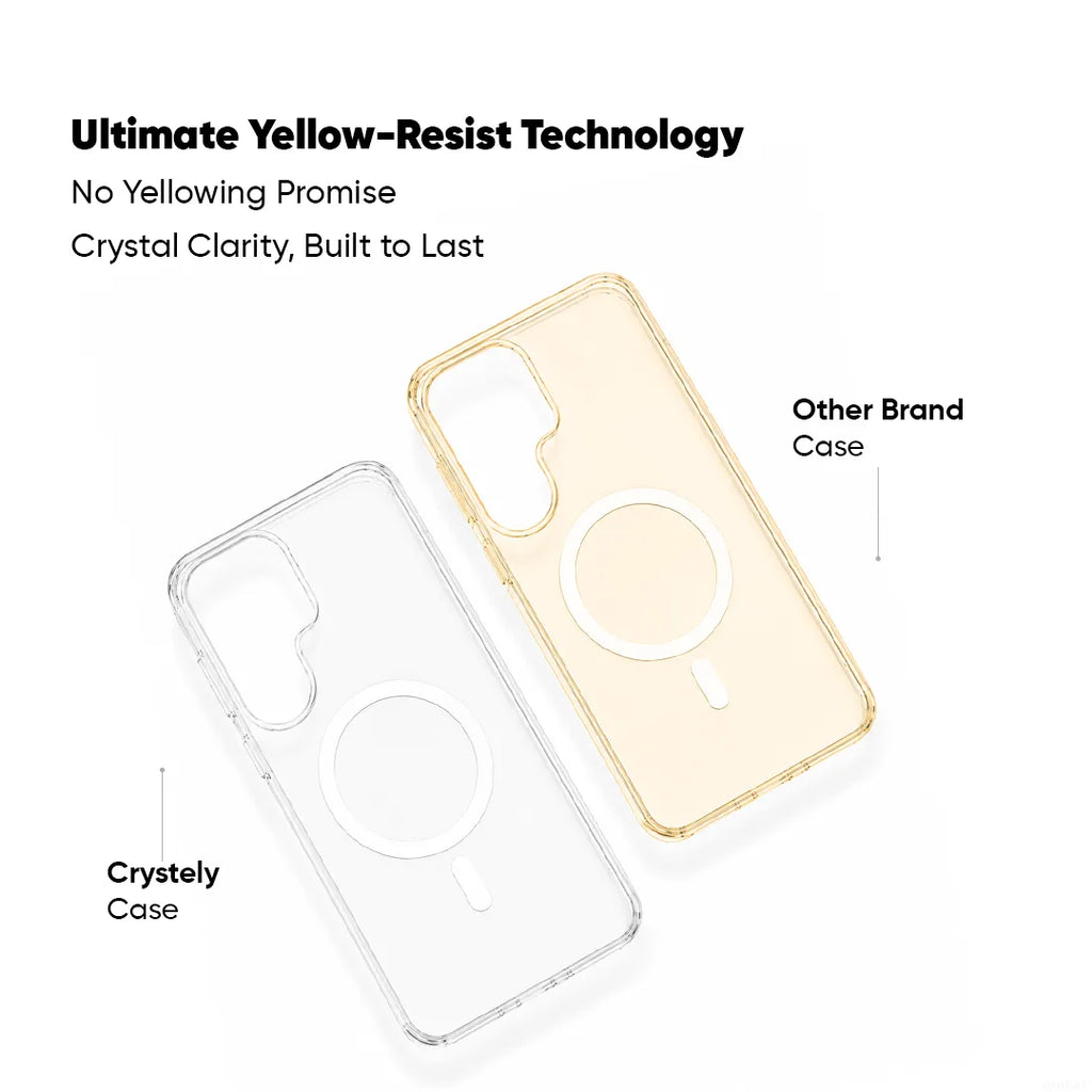 Samsung Galaxy S26 Ultra  - Anti Yellow MagSafe Clear Case