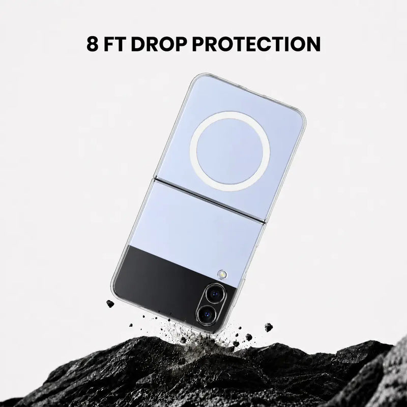 Samsung  Galaxy Z Flip4 - Anti Yellow MagSafe Clear Case