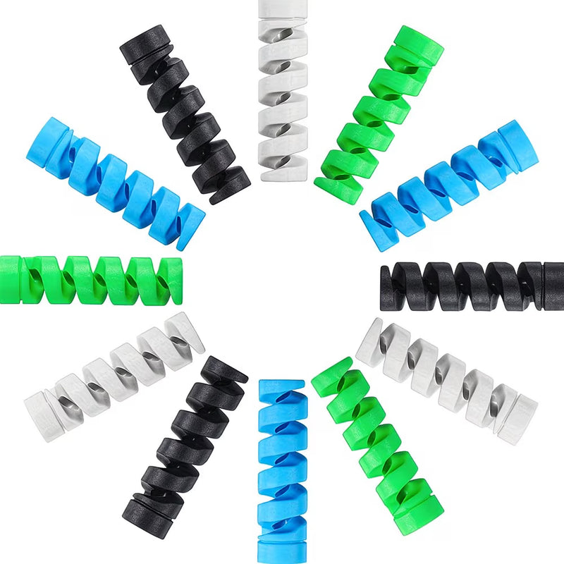 Long-lasting spiral cable guard for daily use