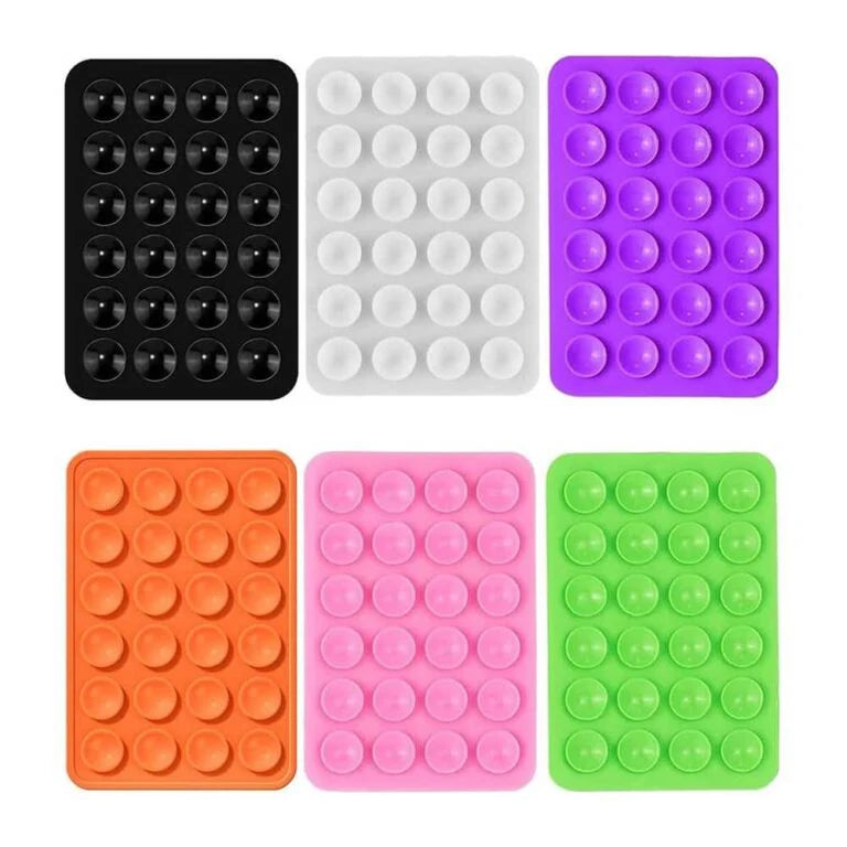 Sticky phone pad for recording content and reels