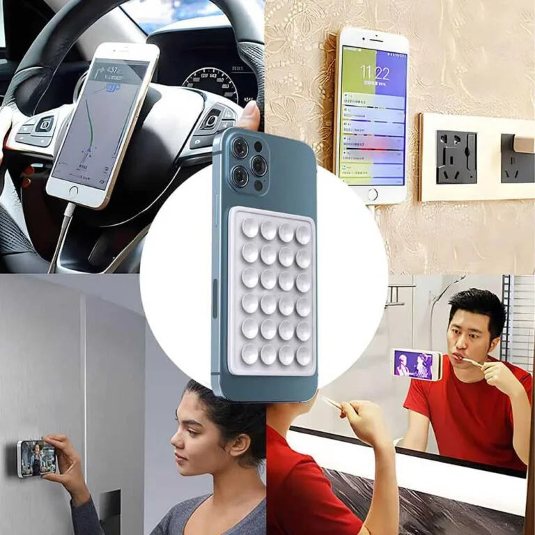 Sticky pod for hands-free video calls anywhere