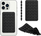 Multi-surface sticky phone mount for tiles glass and mirror