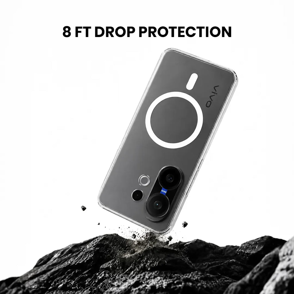 Vivo X200 FE - Anti Yellow MagSafe Clear Case