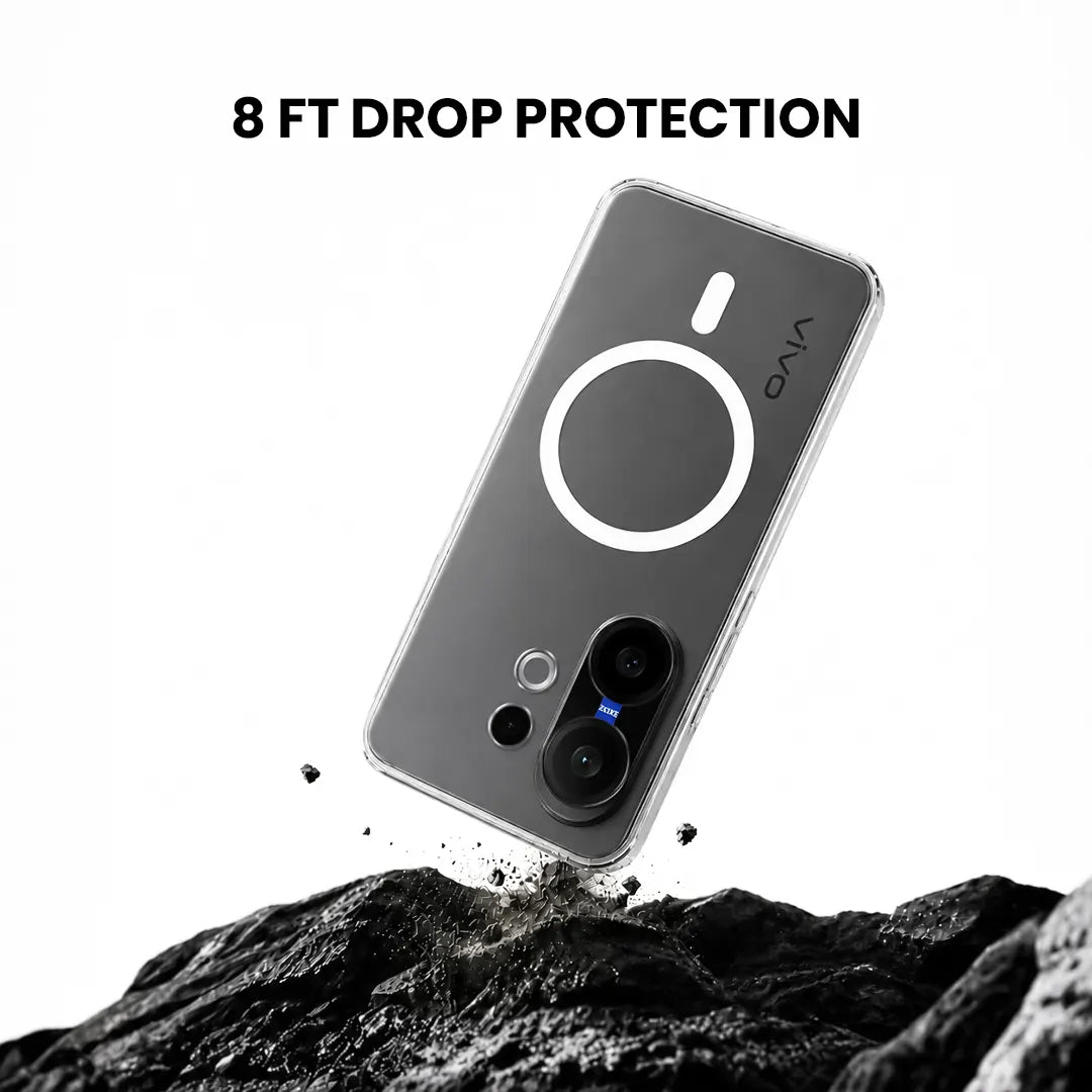 Vivo X200 FE - Anti Yellow MagSafe Clear Case