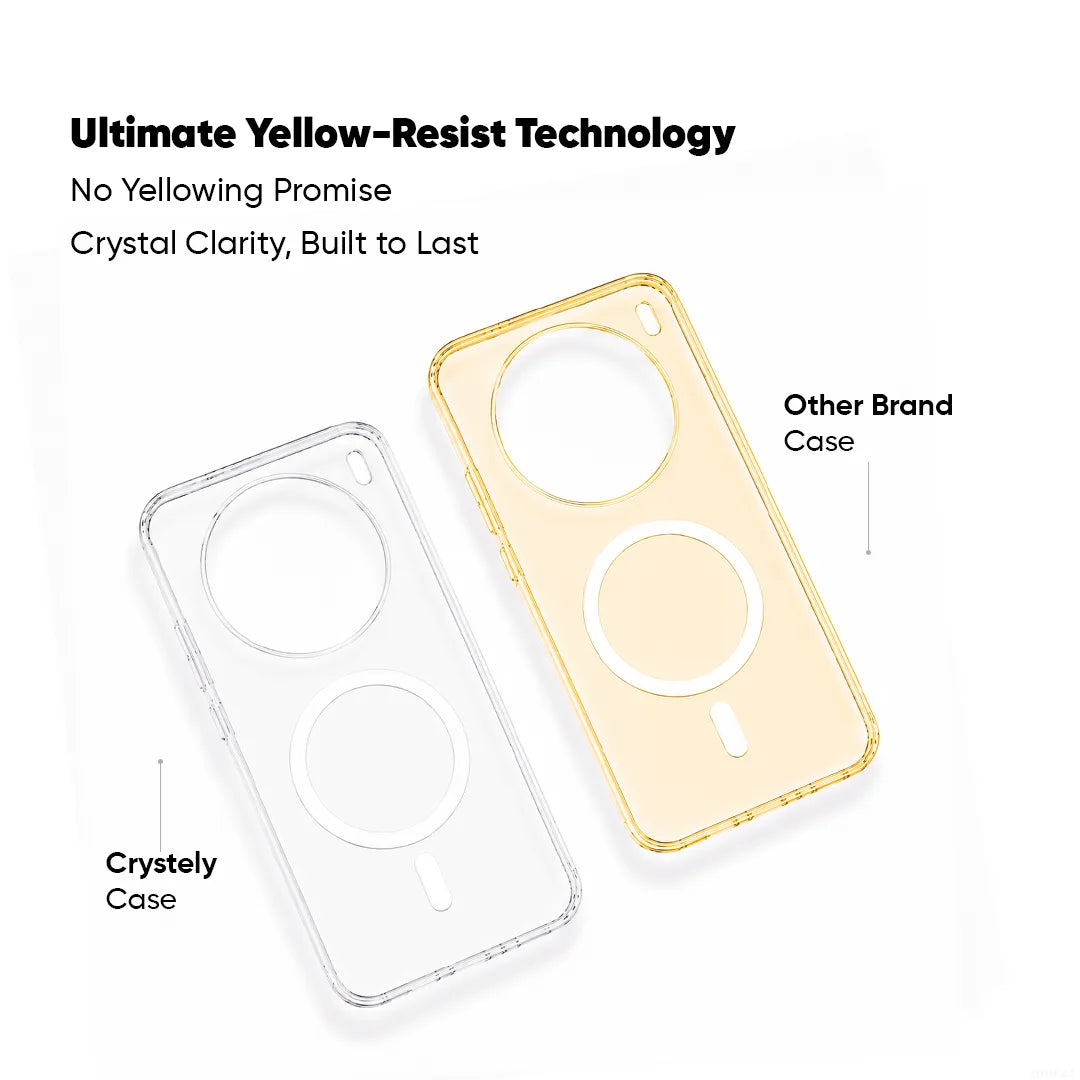 Vivo X200 - Anti Yellow MagSafe Clear Case