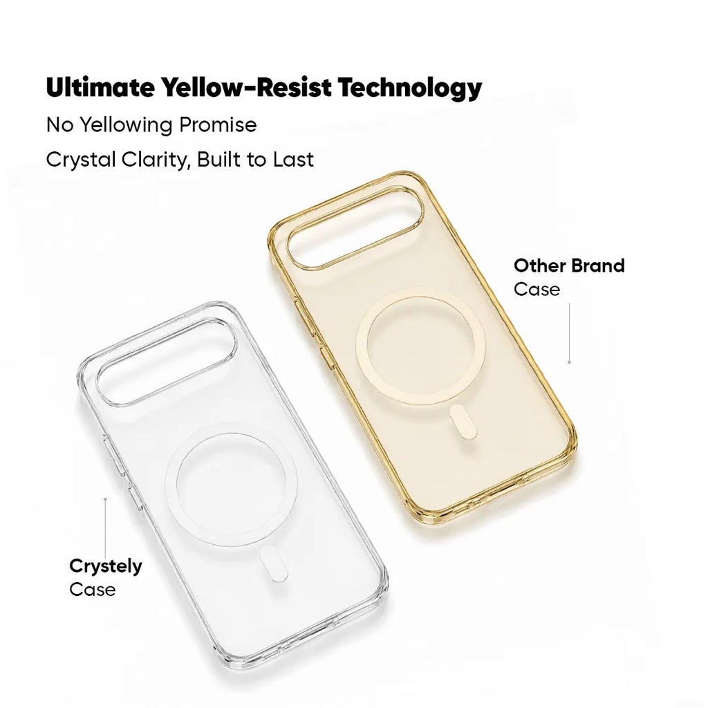 Vivo X300 FE - Anti Yellow MagSafe Clear Case