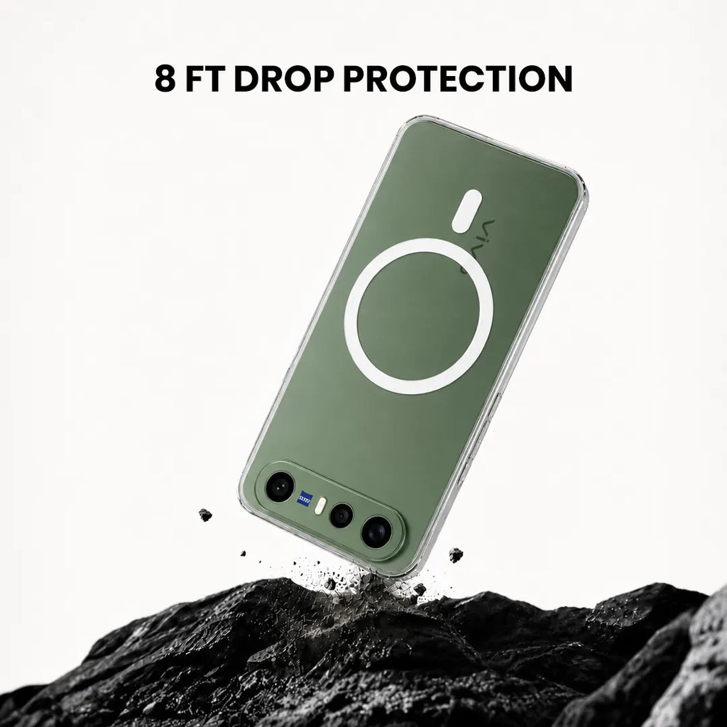 Vivo X300 FE - Anti Yellow MagSafe Clear Case
