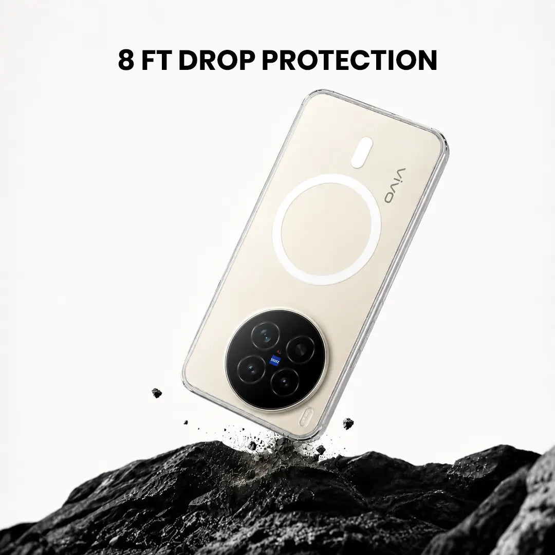 Vivo X300 Pro - Anti Yellow MagSafe Clear Case