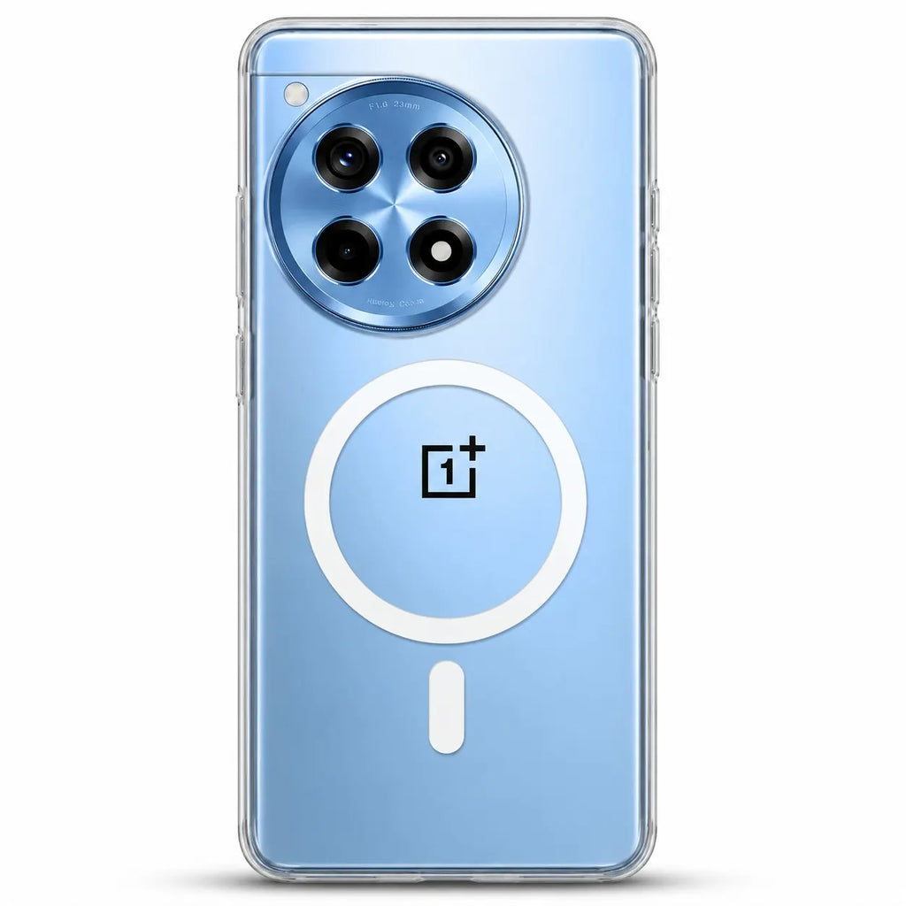 OnePlus 12r - Anti Yellow MagSafe Clear Case - Crystely