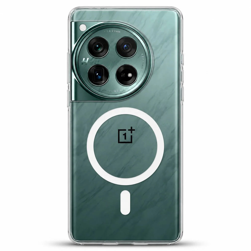 OnePlus 12 - Anti Yellow MagSafe Clear Case - Crystely