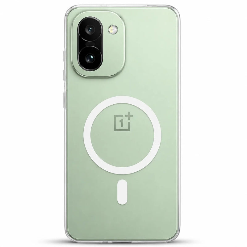 OnePlus 15R - Anti Yellow MagSafe Clear Case - Crystely