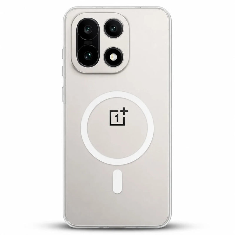 OnePlus 15 - Anti Yellow MagSafe Clear Case - Crystely