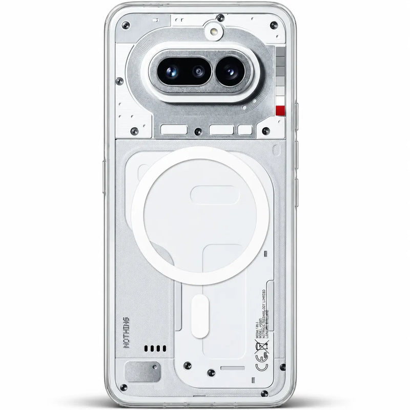 Nothing Phone 4a - Anti Yellow MagSafe Clear Case - Crystely