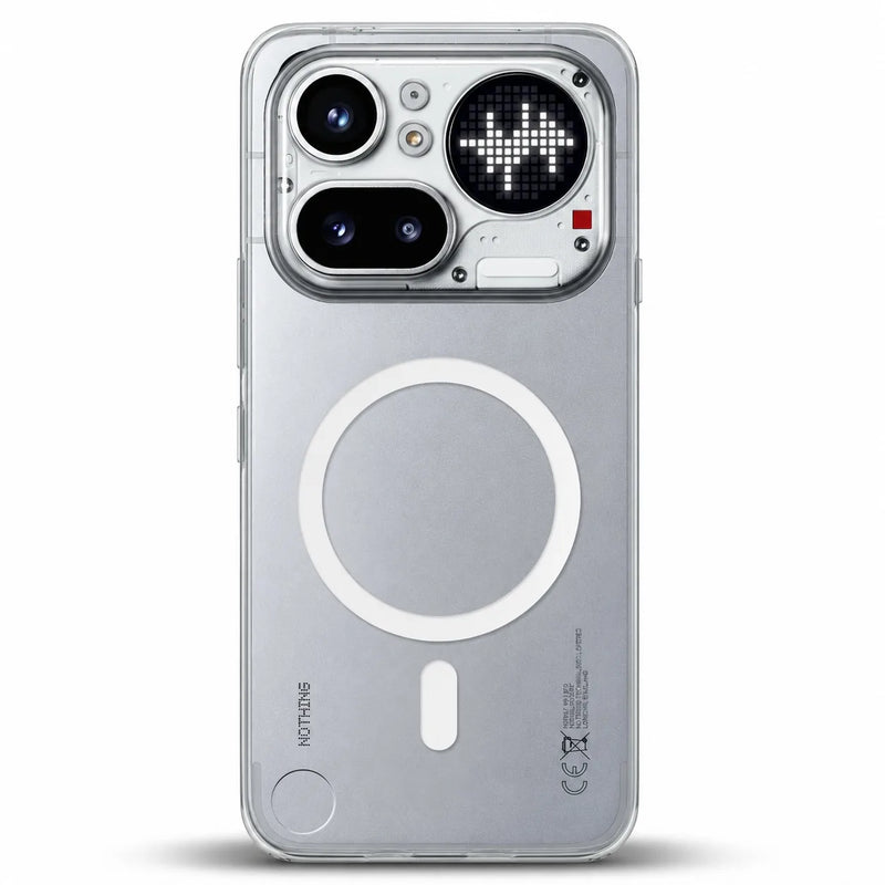 Nothing Phone 4a Pro - Anti Yellow MagSafe Clear Case - Crystely
