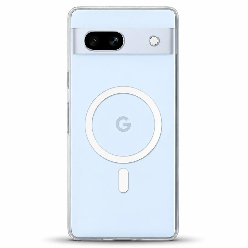 Google Pixel 7A - Anti Yellow MagSafe Clear Case - Crystely
