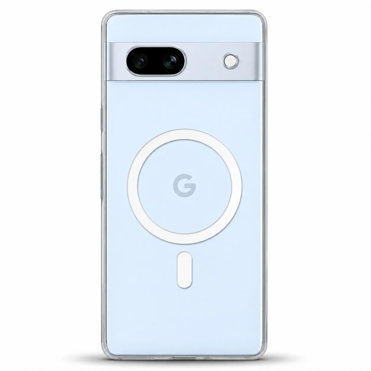 Google Pixel 7a - Anti Yellow MagSafe Clear Case