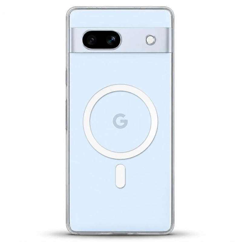 Google Pixel 7A - Anti Yellow MagSafe Clear Case - Crystely