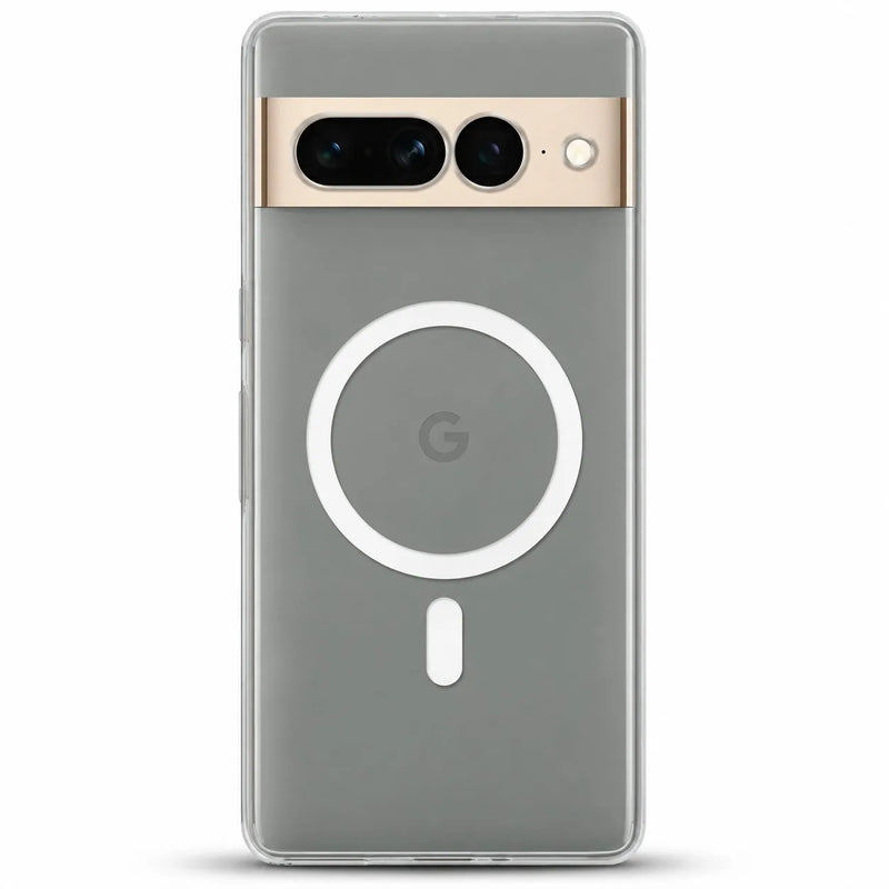 Google Pixel 7 Pro - Anti Yellow MagSafe Clear Case - Crystely