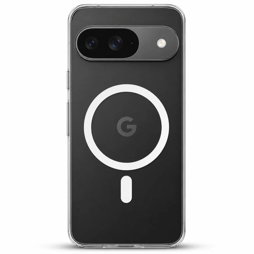 Google Pixel 9 - Anti Yellow MagSafe Clear Case - Crystely