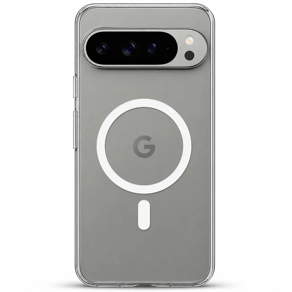 Google Pixel 9 Pro XL - Anti Yellow MagSafe Clear Case - Crystely