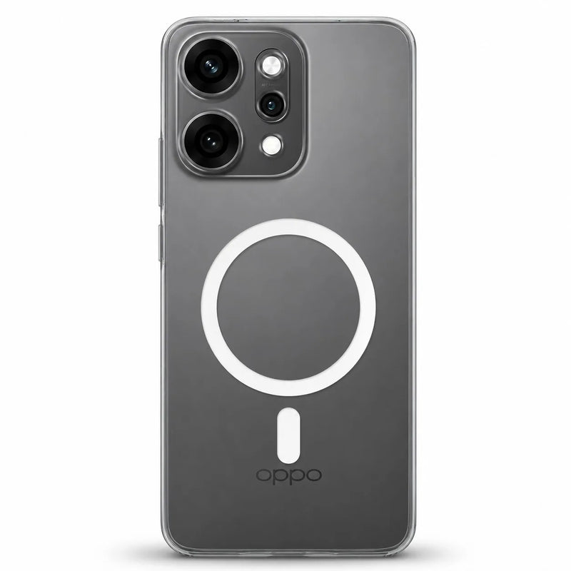 Oppo Reno 14 Pro - Anti Yellow MagSafe Clear Case - Crystely