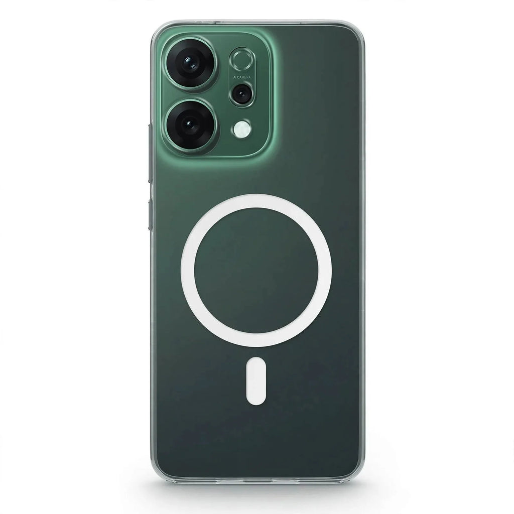Oppo Reno 14 - Anti Yellow MagSafe Clear Case - Crystely