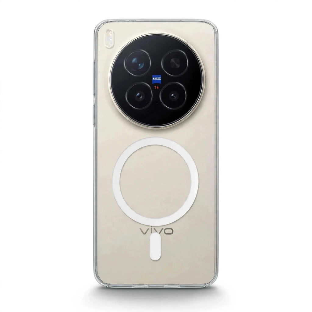 Vivo X300 Pro - Anti Yellow MagSafe Clear Case - Crystely