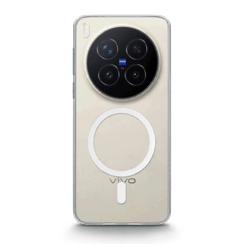 Vivo X300 Pro - Anti Yellow MagSafe Clear Case - Crystely