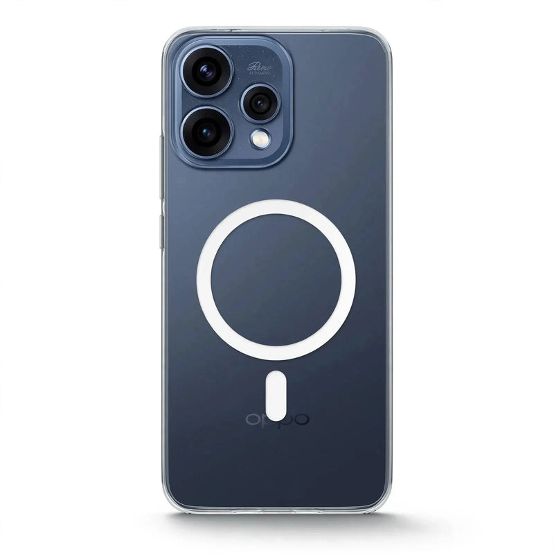 Oppo Reno 15 - Anti Yellow MagSafe Clear Case - Crystely