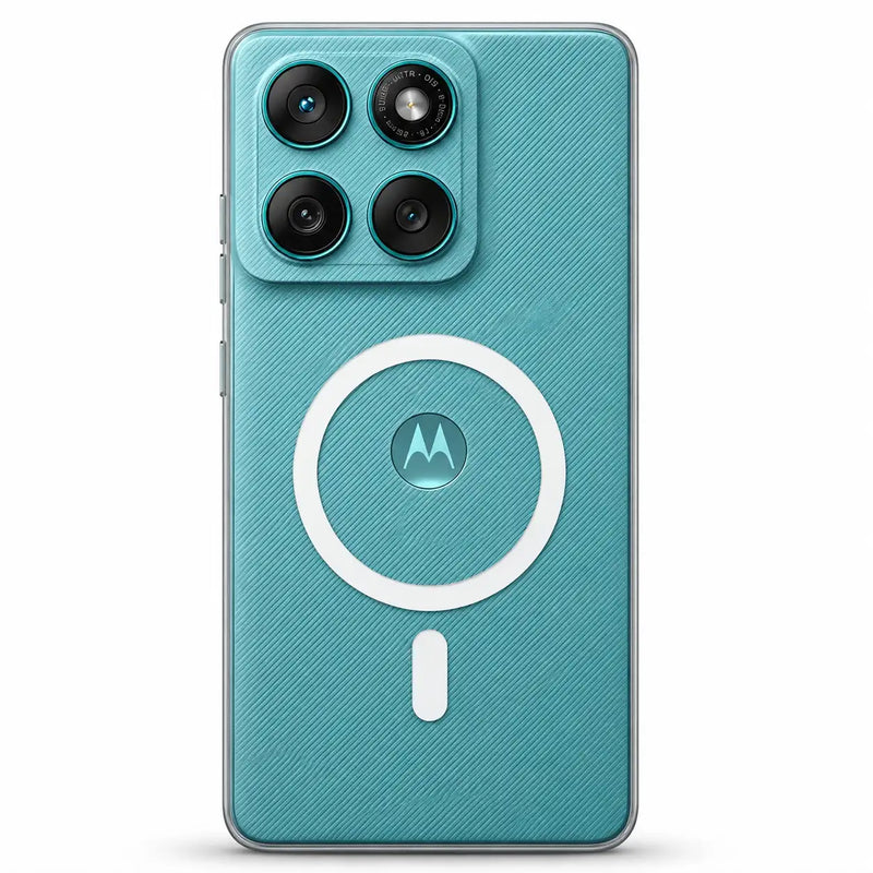 Motorola Edge 60 Fusion  - Anti Yellow MagSafe Clear Case - Crystely