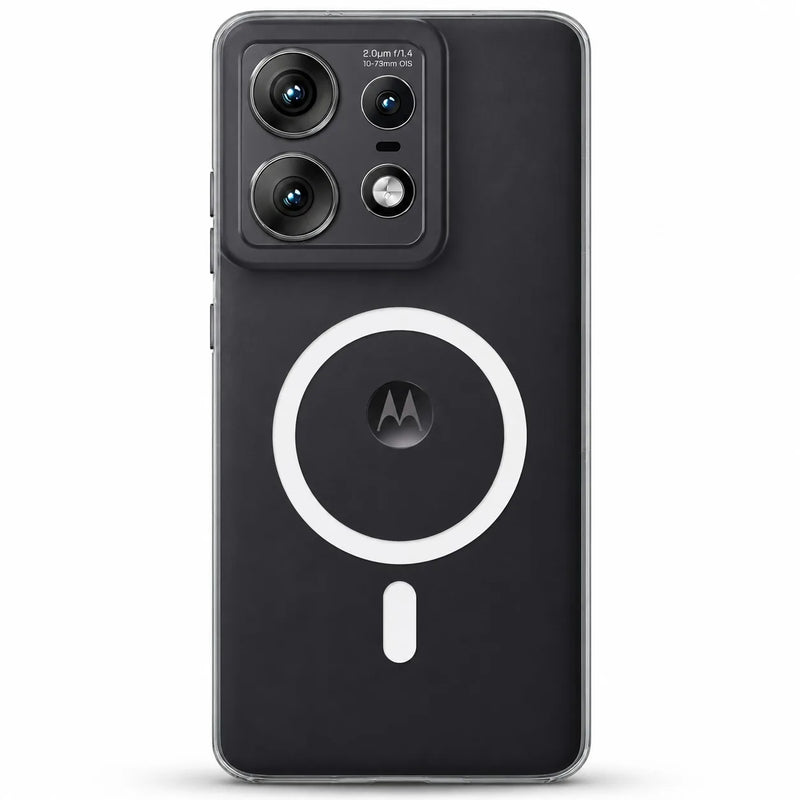 Motorola Edge 50 Pro - Anti Yellow MagSafe Clear Case - Crystely