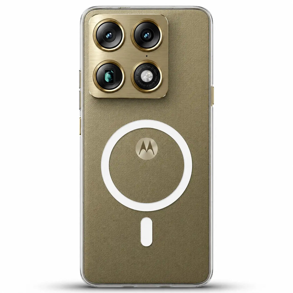 Motorola Signature - Anti Yellow MagSafe Clear Case - Crystely