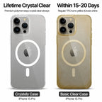 iPhone 15 Pro - Anti Yellow MagSafe Clear Case