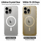 iPhone 15 Pro Max - Anti Yellow MagSafe Clear Case